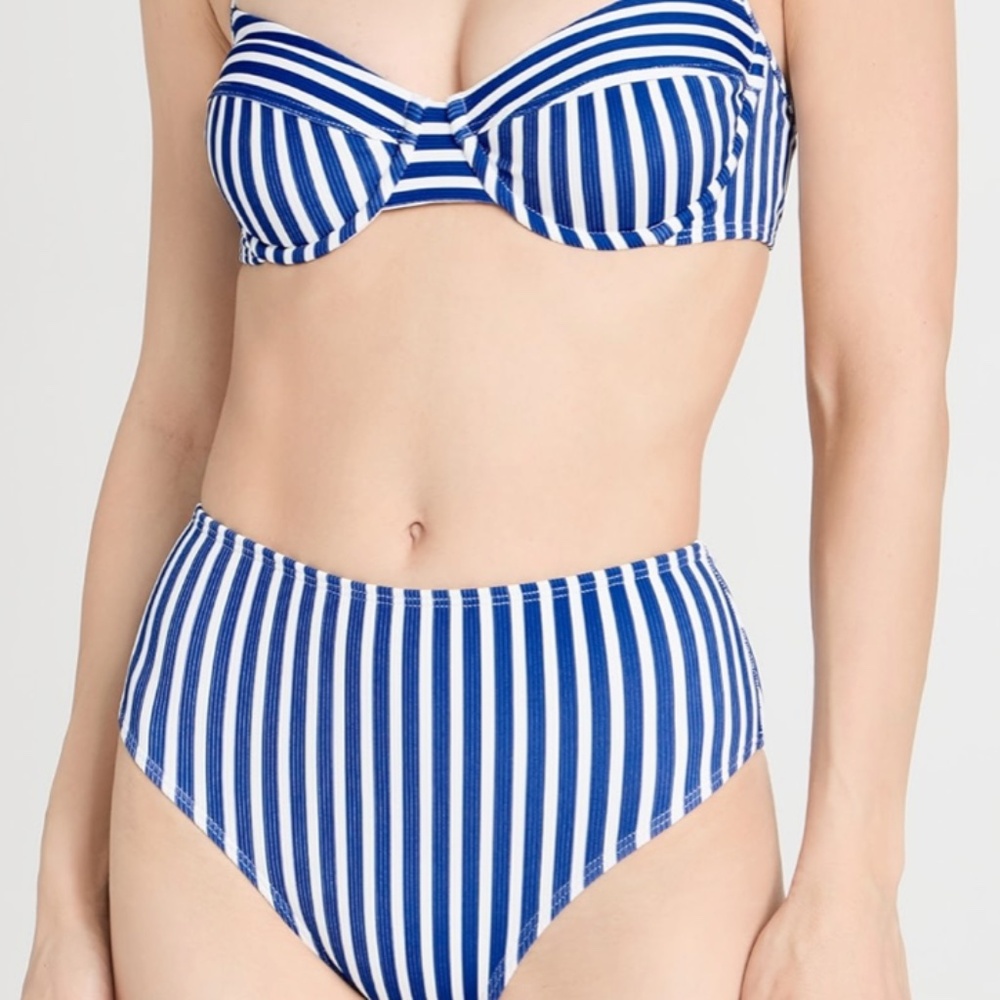 Shoshanna High Waist Bikini Bottoms